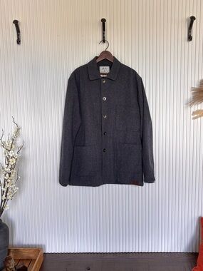 Port LBC Men's Coal Grey Military-Style Field Jacket